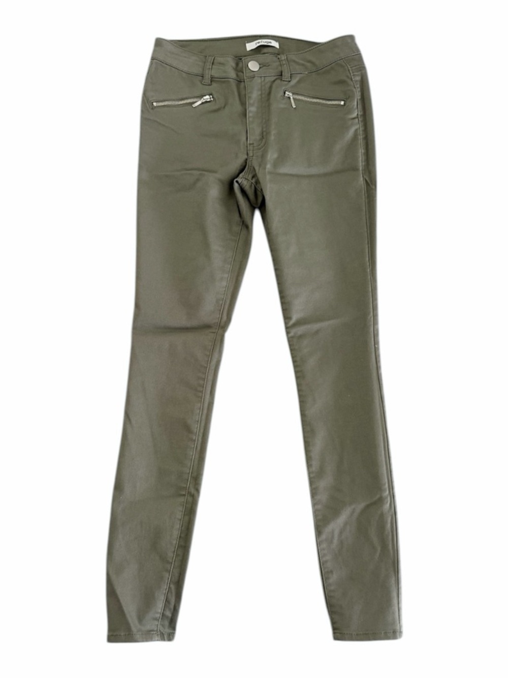 Refuge Olive Utility Skinny Pants - Picture 2 of 7